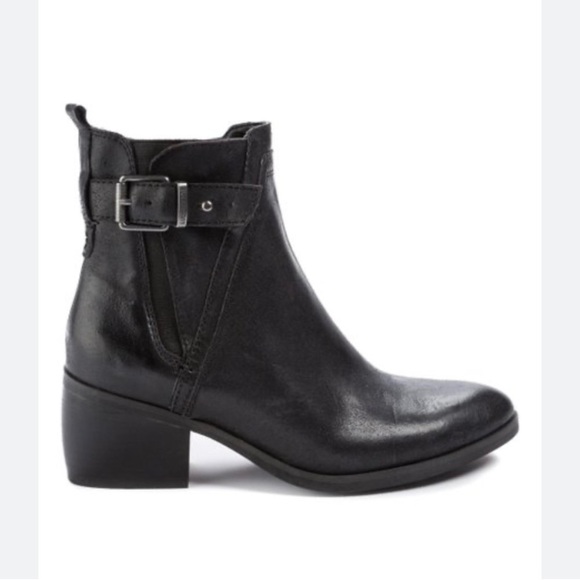LUCCA Lane black leather boots size 9 - Picture 1 of 11